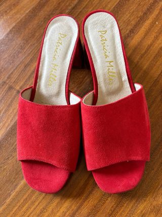 Sandalias rojas Patricia Miller