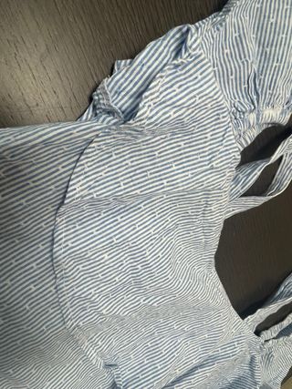 Blusa Primark XS azul rayas