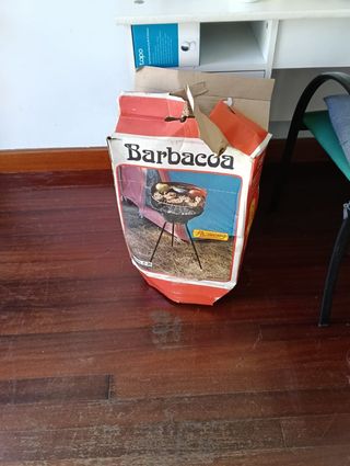 Barbacoa portátil de metal