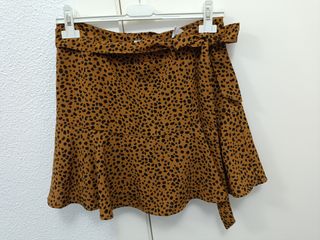 Falda marrón - Talla L
