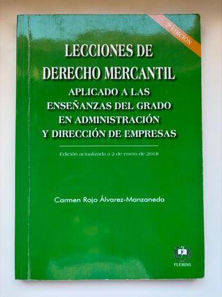 lecciones de derecho mercantil