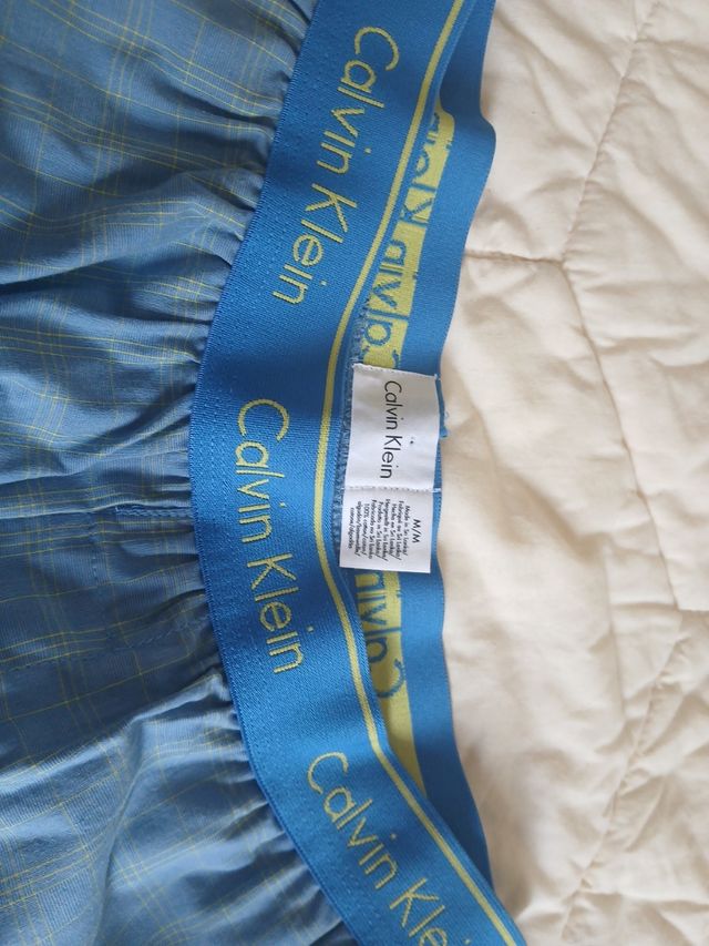 Pijama corto Calvin Klein - Azul