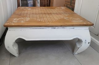 Tavolino legno shabby chic