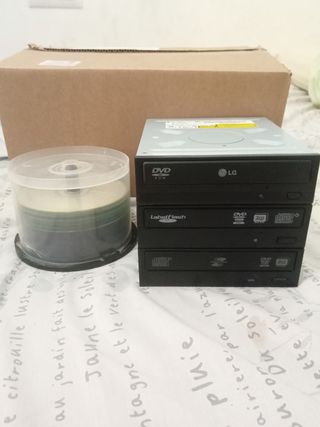 Grabadora lector de CD/DVD lote 