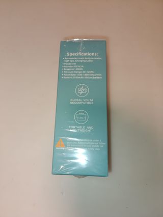 Idropulsore orale ricaricabile