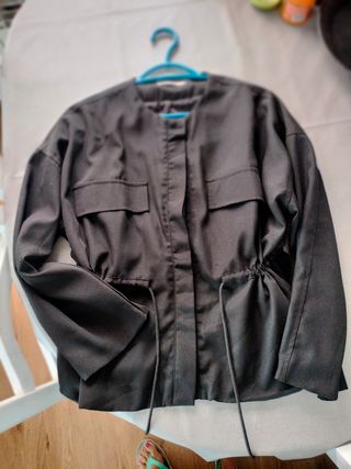 Chaqueta negra dorado Paris
