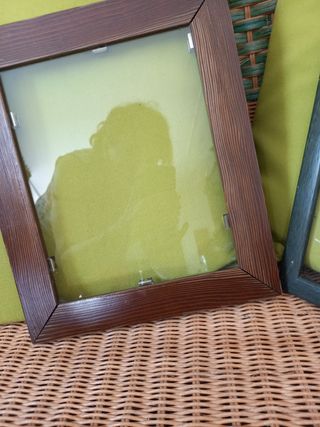 2 Cornici Legno Vintage