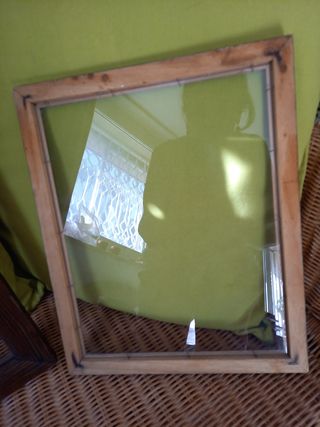 2 Cornici Legno Vintage