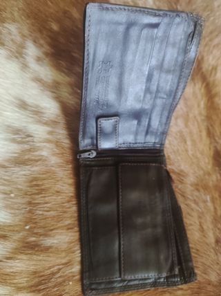 Carteira em Couro Marrom