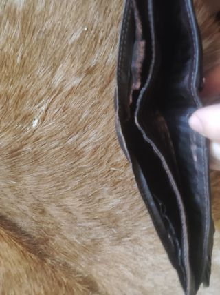 Carteira em Couro Marrom