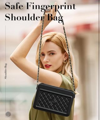 Bolso seguridad Negro iDiskk de seguridad estrenar