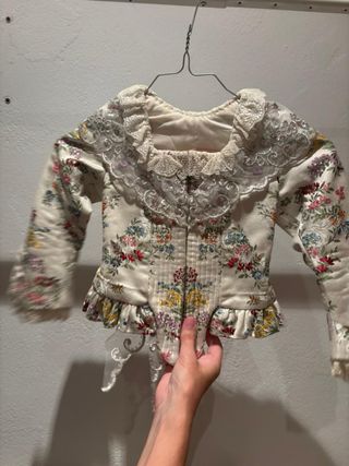 TRAJE DE FALLERA BLANCO