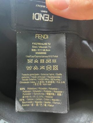 Gorra Fendi original