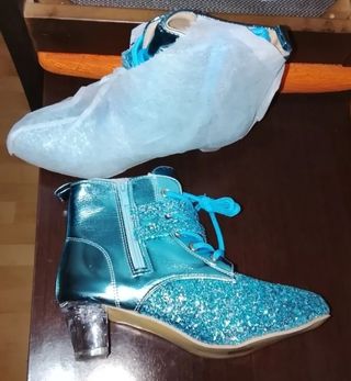 Lote 6 pares Botas mujer grises talla 37