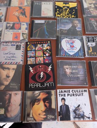 CDs Variados - Oasis, Phil Collins, Pearl Jam