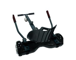 Go-Kart Hoverboard Silla - Negro smartgyro