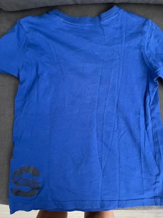 Camiseta Adidas azul niño