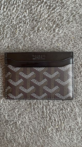 Tarjetero Goyard - Marrón y Negro