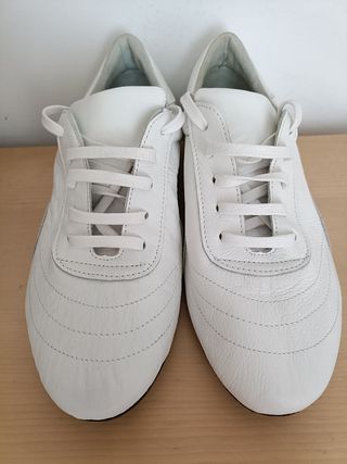 39 Zapatillas baile blancas Piel