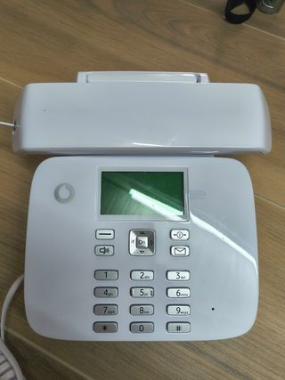Telefono fisso bianco Vodafone sim o cavo
