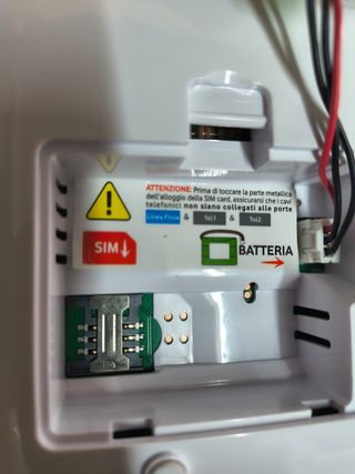 Telefono fisso bianco Vodafone sim o cavo