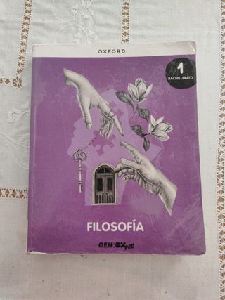 Filosofía 1º Bachillerato. Libro del estudiante...