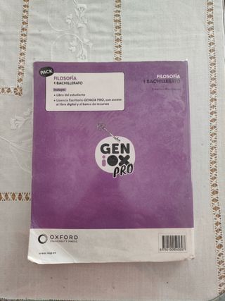 Filosofía 1º Bachillerato. Libro del estudiante...