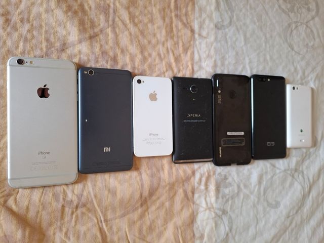 7 Smartphones - Apple, Huawei, Sony, Xiaomi