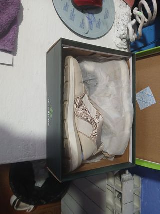 Zapatillas mujer Casual, beige
