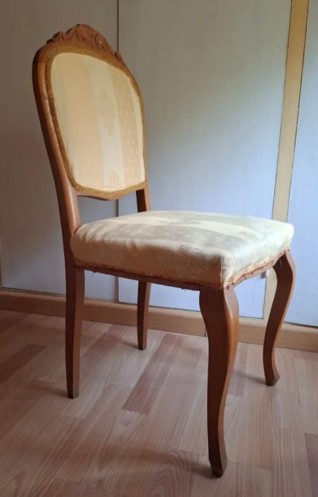Silla vintage madera