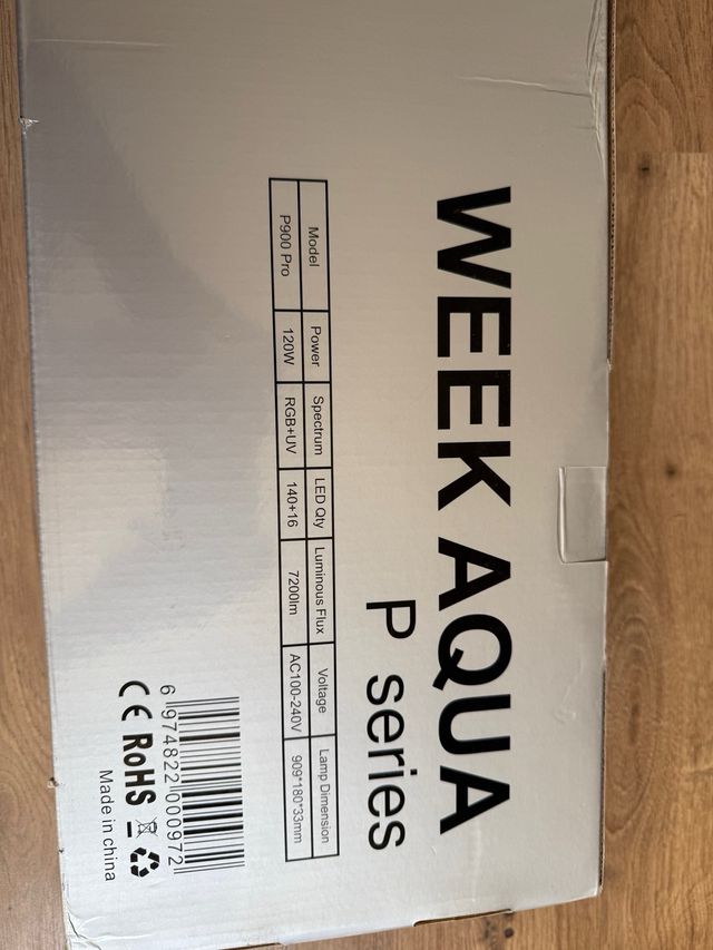 Week Aqua P series - Pantalla acuario