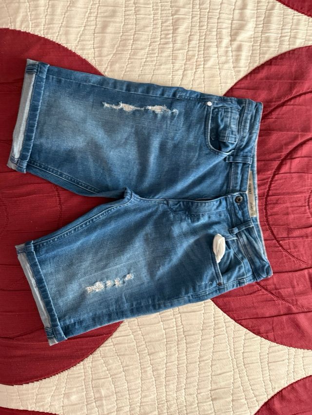 Shorts vaqueros rotos - Skinny