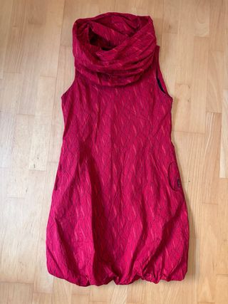 Vestido rojo globo - Talla única