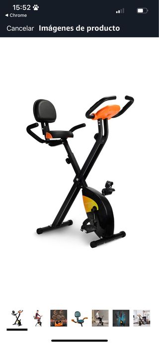 Bicicleta estática plegable 1 mes de uso