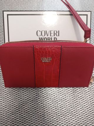 Portafoglio Coveri rosso