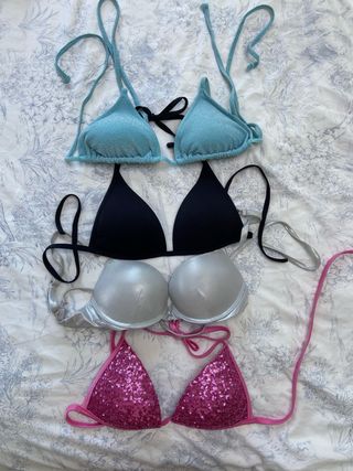 4 Bikinis Calzedonia Talla S
