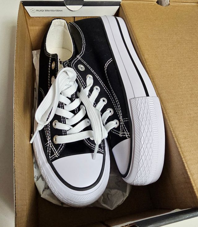 Sneakers nere simil All Star - 38 Nuove