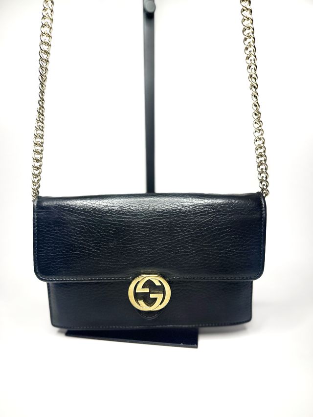 Bolso Gucci negro - bandolera