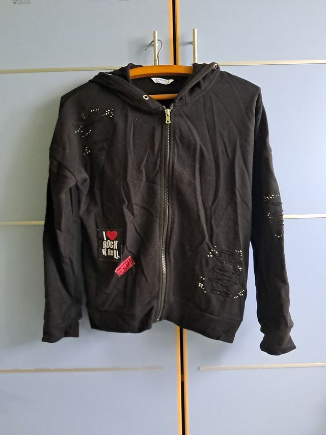 Sudadera negra Mayoral (157cm)