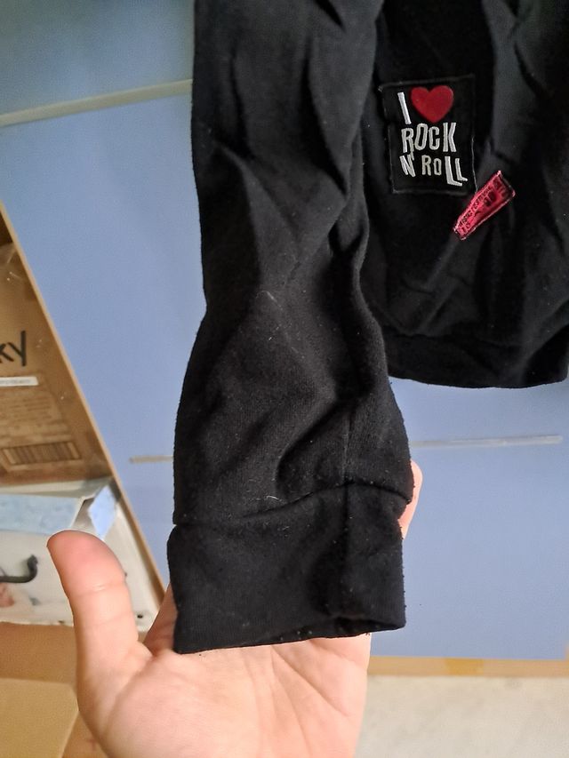 Sudadera negra Mayoral (157cm)