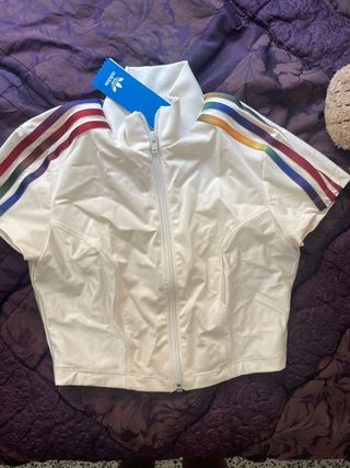 Adidas Crop Top Blanco