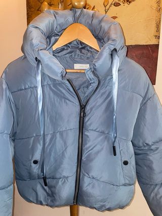 Plumífero Mango azul