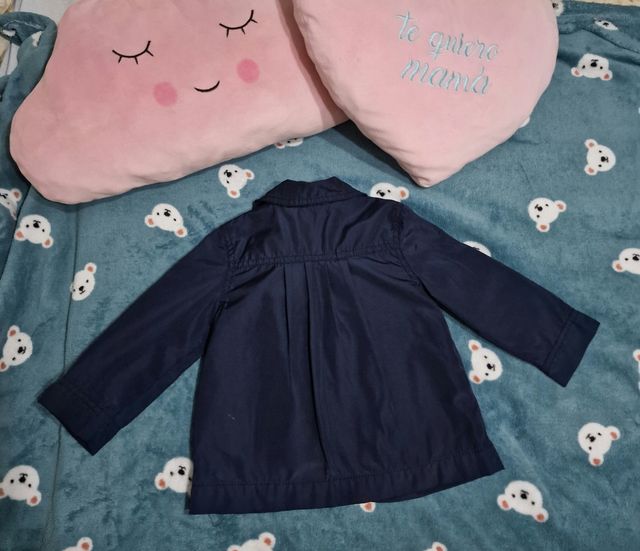 2 chaqueta amarilla  y azul bebé niña