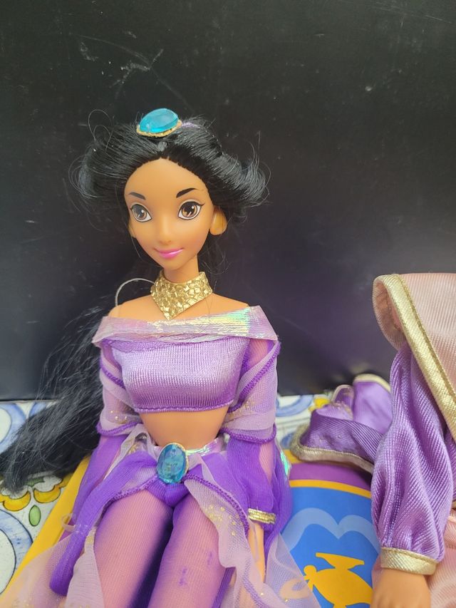 Bambole Aladdin e Jasmine Disney