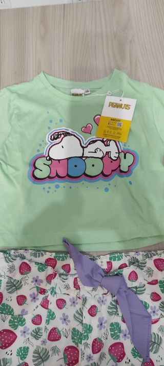 Completo estivo bimba Peanuts