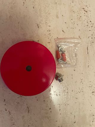 Lámpara Colgante Roja - Pareja