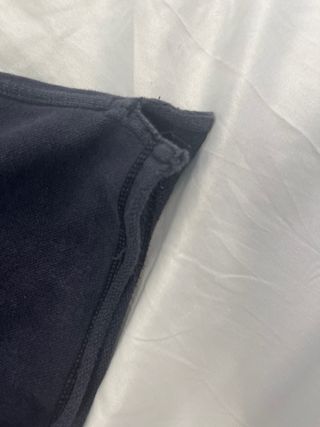 Camiseta negra Bershka oversize