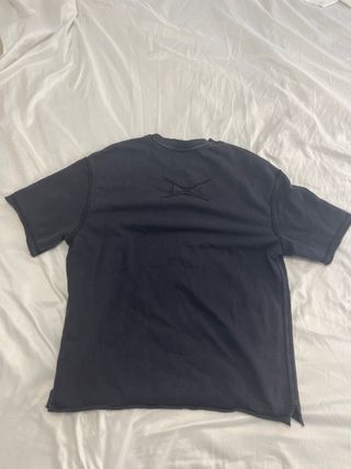 Camiseta negra Bershka oversize
