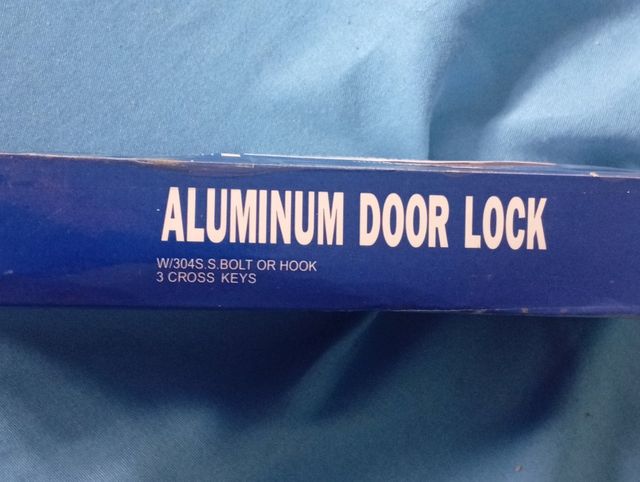 Cerradura puerta - 3 llaves