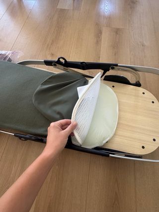 Capazo Bugaboo Dragonfly verde oliva textil nuevo 